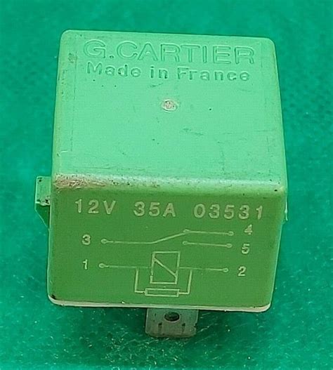 G. CARTIER CITROEN XM 12V RELAY MODULE 12V 